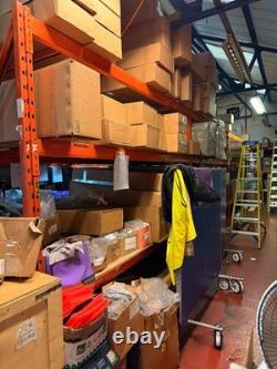 Storage Rack Shelving Bay Heavy Duty Pallet Beams Racking Height 13 Ft 3.9m x 3m