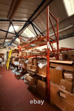 Storage Rack Shelving Bay Heavy Duty Pallet Beams Racking Height 13 Ft 3.9m x 3m