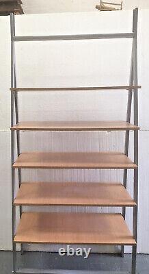 Tall Industrial Bookcase Heavy Duty Shelving Storage Unit Room Divider