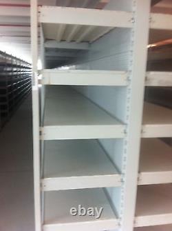 Tegometall Warehouse Shelf Getränkemarktregal Wall 62,5 Meter Heavy Duty