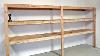The Best Garage Shelving Easy One Person Project Anawhite