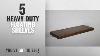 Top 10 Heavy Duty Floating Shelves 2018 30 X 12 X 2 Floating Medium Brown Rustic Wood