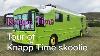 Tour Of Knapp Time Skoolie Vlog 240 Bus Conversion