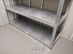 Two Tonne 4 Tier Racking Unit Heavy Duty Shelving 2500kg Steel Warehouse Storage