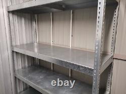 Two Tonne 4 Tier Racking Unit Heavy Duty Shelving 2500kg Steel Warehouse Storage