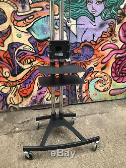 UNICOL Heavy Duty TV STAND / TROLLEY MONITOR STAND (Inc. 2x Metal Shelves)