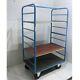 Used Heavy Duty Shelf Stock Industrial Truck Trolley With 2 X Ply Shelves
