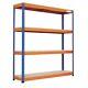 Ultra Heavy Duty Racking Unit With 5 Wooden Shelves Rprc1