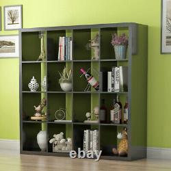 Unit Display 16 Cubes Bookshelf Storage Bookcase Shelving Cabinet Home Office UK