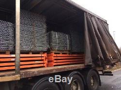 Used Heavy Duty PSS Mesh Shelving System Pallet Racking