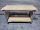 Used Heavy Duty Racking Workbench With Chipboard Top & Middle Shelf