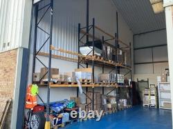 Used Pallet Racking 3 Bays Heavy Duty Shelving for Warehouse