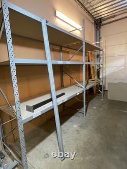 Used Racking, Orient Longspan Heavy Duty Industrial Shelving, 3m Height (2-Bays)