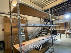 Used Racking, Orient Longspan Heavy Duty Industrial Shelving, 3m Height (2-Bays)