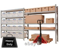 Used Racking, Orient Longspan Heavy Duty Industrial Shelving, 3m Height (2-Bays)