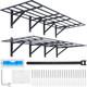 Vevor 2pcs 6x2 Ft' Garage Storage Shelving Wall Mounted Heavy Duty Shelves Rack