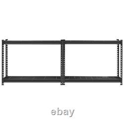 VEVOR Storage Shelves 4 Tier Adjustable Heavy Duty Garage Shelving Unit 2400 lbs