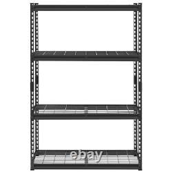 VEVOR Storage Shelves 4 Tier Adjustable Heavy Duty Garage Shelving Unit 2400 lbs