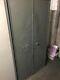 Vintage Tall Grey Industrial Heavy Duty Cabinet With 5 Shelves