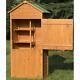 Wooden Garden Shed Accessories Shelves Fir Wood Outdoor Inner Storage Heavy Duty