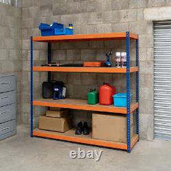 Warehouse Racking S-Rax Shelving Extra Heavy Duty 300kg Storage Garage Workshop