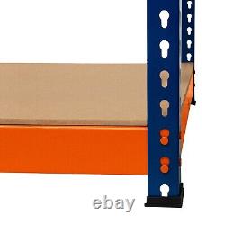 Warehouse Racking S-Rax Shelving Extra Heavy Duty 300kg Storage Garage Workshop