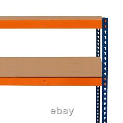 Warehouse Racking S-Rax Shelving Extra Heavy Duty 300kg Storage Garage Workshop