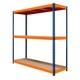 Warehouse Racking S-rax Shelving Heavy Duty 300kg Per Shelf Garage Workshop