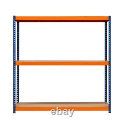 Warehouse Racking S-Rax Shelving Heavy Duty 300kg Per Shelf Garage Workshop
