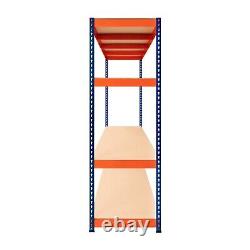 Warehouse Racking S-Rax Shelving Heavy Duty 300kg Per Shelf Garage Workshop