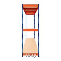 Warehouse Racking S-Rax Shelving Heavy Duty 300kg Per Shelf Garage Workshop