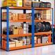 Warehouse Racking Shelving Extra Heavy Duty Storage Garage Workshop 180x120x60cm