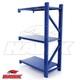 Warehouse Shelving Extension Shelf 300kg Heavy Duty Modular Storage Rack Add-on
