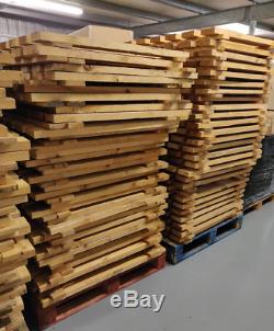 Warehouse Shelving Racking Pallet Racking HEAVY DUTY with Wooden Shelf Slats