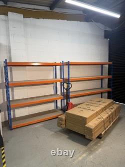 Warehouse office garage store room sturdy Strong heavy duty shelving