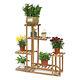 Wood/bamboo/metal Plant Stand Flower Rack Shelf Multi Tier Corner Garden Stand