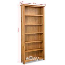 Wooden Bookcase Shelf Bookshelf Storage Shelving Home Office Display 3/5/6Tier