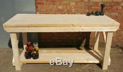 Wooden Workbench 3FT to 6FT Super Heavy Duty