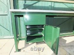 Work Bench Very Heavy Duty 240cm X 76cm Power 240v, Cupboard, Shelf, RRP £2400