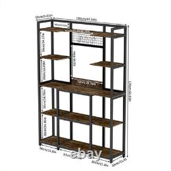 XL Storage Shelf 170cm Tall Heavy Duty Display Rack f Living Room Dining Office