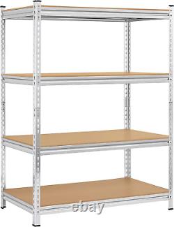 Yaheetech Garage Storage Shelves 4-Tire Heavy Duty Shelving Units for Per x 60 x