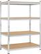 Yaheetech Garage Storage Shelves 4-tire Heavy Duty Shelving Units For Per X 60 X