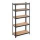 2 X &eacute;tag&egrave;res De Rangement Noires, &eacute;tag&egrave;re Robuste 180x90x40 Cm En Acier Pour Garage