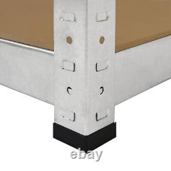 3 Étagères de garage 5 niveaux sans boulons de rangement robuste avec connecteurs de baie GRATUITS