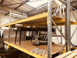 4 Bays Heavy Duty Warehouse Palettisation Shelving Bois Deck 3m X 2,7 X 0,9