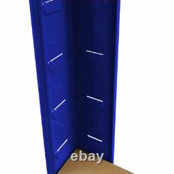 4x-(150 X 70 X 30 Cm) Unité D'étrier Sans Boulon De 5 Niveaux Industriel Blue