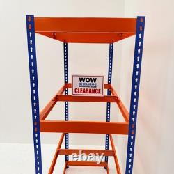 Cadre en métal pour étagères à usage intensif - Cadre uniquement pour garage, atelier ou abri industriel