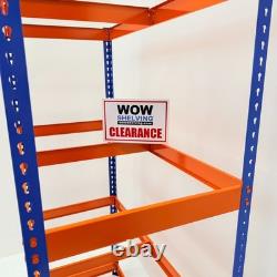 Cadre en métal pour étagères à usage intensif - Cadre uniquement pour garage, atelier ou abri industriel