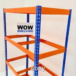 Cadre en métal pour étagères à usage intensif - Cadre uniquement pour garage, atelier ou abri industriel