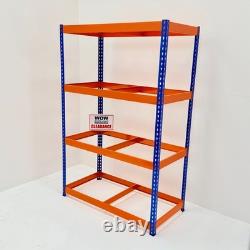 Cadre en métal pour étagères à usage intensif - Cadre uniquement pour garage, atelier ou abri industriel